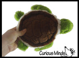 Sea Turtle Plush Stuffed Animal - Adorable Plushie Stuffie Eco Safe