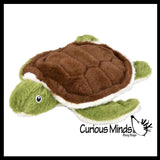 Sea Turtle Plush Stuffed Animal - Adorable Plushie Stuffie Eco Safe