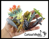 Miniature Sharks and Stingrays Animal Figurines Replicas