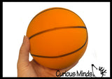 Silent BasketBall - 5.9" Soft Foam Sports Ball - Indoor Athletic Play