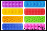 Textured Silicone Stickers - Calming Fidget Breathing Relaxing  - Rub Calm Sensory Toy