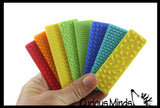 Textured Silicone Stickers - Calming Fidget Breathing Relaxing  - Rub Calm Sensory Toy