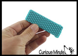 Textured Silicone Stickers - Calming Fidget Breathing Relaxing  - Rub Calm Sensory Toy