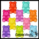 Gummy Bear Slow Rise Squishy Toy - Memory Foam Spongy Stress Fidget Ball Candy Lookalike