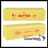 NEW - Jumbo Butter Slow Rise FOAM Squishy Squeeze Stress Ball Super Soft - Sensory, Fidget Toy