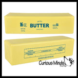 NEW - Jumbo Butter Slow Rise FOAM Squishy Squeeze Stress Ball Super Soft - Sensory, Fidget Toy