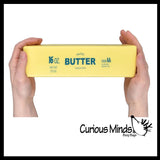 NEW - Jumbo Butter Slow Rise FOAM Squishy Squeeze Stress Ball Super Soft - Sensory, Fidget Toy