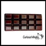 Chocolate Bar Squishy - Scented Slow Rise Foam Candy Replica