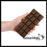 Chocolate Bar Squishy - Scented Slow Rise Foam Candy Replica