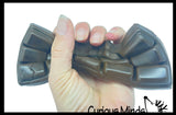 Chocolate Bar Squishy - Scented Slow Rise Foam Candy Replica