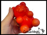 Gummy Bear Slow Rise Squishy Toy - Memory Foam Spongy Stress Fidget Ball Candy Lookalike