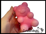 Gummy Bear Slow Rise Squishy Toy - Memory Foam Spongy Stress Fidget Ball Candy Lookalike