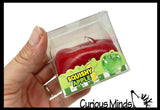 Slush Apple Sensory Squishy Ball - Crunchy Slush Texture ASMR