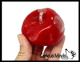 Slush Apple Sensory Squishy Ball - Crunchy Slush Texture ASMR