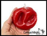 Slush Apple Sensory Squishy Ball - Crunchy Slush Texture ASMR