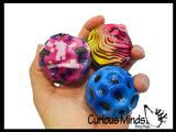Super High Bounce Ball with Crater Dimples 2" - Makes Loud Pop -  Bouncy Balls -  Bouncing Ball Party Favor Outdoor Play Novelty Toy