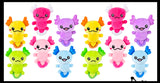 LAST CHANCE - LIMITED STOCK - Axolotl Cute Skinny 5" Plush Stuffed Animals - Adorable Soft and Cuddly Mini Animal Plushie Plushy