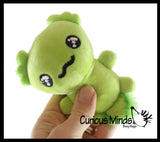 NEW - Axolotl Cute Skinny 5" Plush Stuffed Animals - Adorable Soft and Cuddly Mini Animal Plushie Plushy