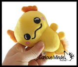LAST CHANCE - LIMITED STOCK - Axolotl Cute Skinny 5" Plush Stuffed Animals - Adorable Soft and Cuddly Mini Animal Plushie Plushy