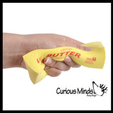 NEW - Butter Slow Rise FOAM Squishy Squeeze Stress Ball Super Soft - Sensory, Fidget Toy