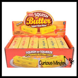 NEW - Butter Slow Rise FOAM Squishy Squeeze Stress Ball Super Soft - Sensory, Fidget Toy