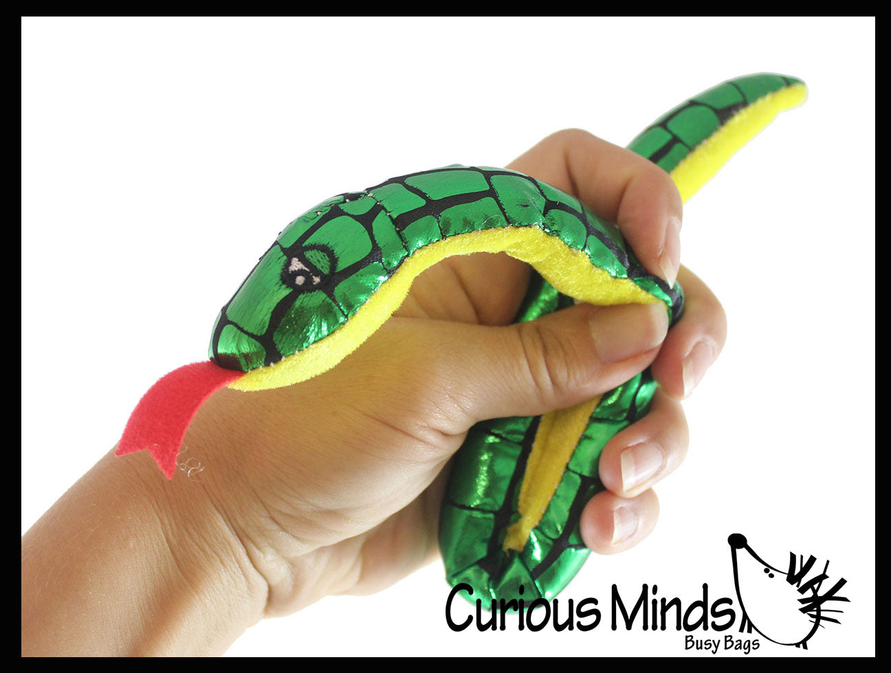 Handmade Soft Snake Squishy Squeezable Stress Relief Sensory Fidget Toys