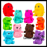 NEW - Small Sand Animals  - Sand Filled Squishy -  Moldable Sensory, Stress, Squeeze Fidget Toy ADHD Special Needs Soothing