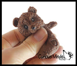 NEW - Small Sand Animals  - Sand Filled Squishy -  Moldable Sensory, Stress, Squeeze Fidget Toy ADHD Special Needs Soothing