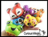 Small Slow Rise Squishy Toys - Animal Faces