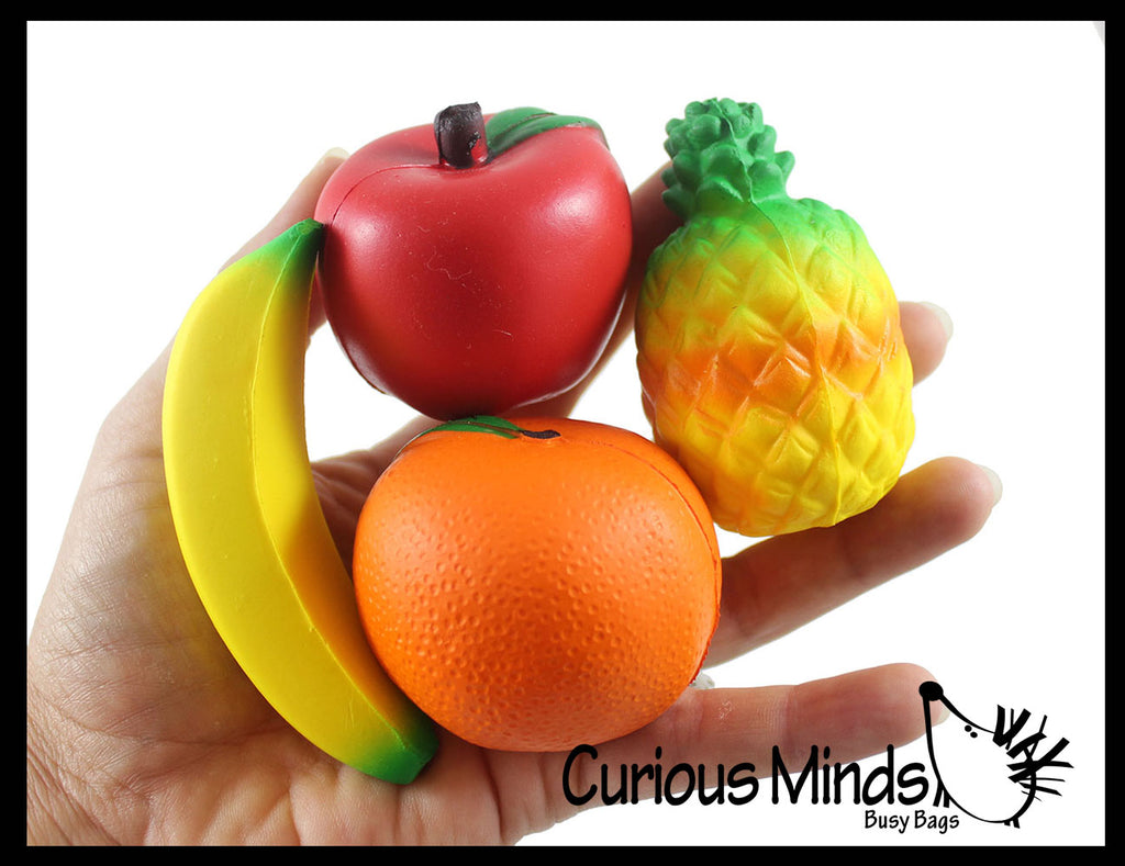 LAST CHANCE - LIMITED STOCK - SALE  - Small Slow Rise Squishy Toys - Mini Fruit