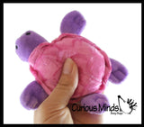 Small Plush Turtles - Mini Novelty Prize Reward Party Favor Cheap Gift Stuffies Stuffed Animals