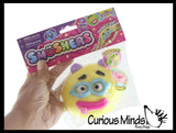 ORB Curiosities™ Smushers Toy - Faces with Removable and Replaceable Face Pieces