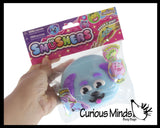 ORB Curiosities™ Smushers Toy - Faces with Removable and Replaceable Face Pieces
