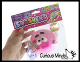 ORB Curiosities™ Smushers Toy - Faces with Removable and Replaceable Face Pieces