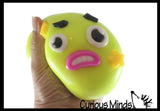 ORB Curiosities™ Smushers Toy - Faces with Removable and Replaceable Face Pieces