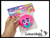 ORB Curiosities™ Smushers Toy - NEW STYLE WITH 1 FACE PIECE - Faces with Removable and Replaceable Face Piece