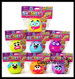 ORB Curiosities™ Smushers Toy - NEW STYLE WITH 1 FACE PIECE - Faces with Removable and Replaceable Face Piece