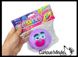 ORB Curiosities™ Smushers Toy - NEW STYLE WITH 1 FACE PIECE - Faces with Removable and Replaceable Face Piece