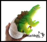 Jumbo Hatch and Grow a Dinosaur Egg in Water - Add Water and it Grows - Dino Prehistoric Critter Toy Bath - Soak in Water and It Expands