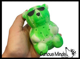 Bear Bath and Pool Toy Water Bomb Soaker - Stress Ball -  Squishy Fidget Ball Reusable Water Balloon