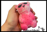 Bear Bath and Pool Toy Water Bomb Soaker - Stress Ball -  Squishy Fidget Ball Reusable Water Balloon