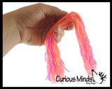 Spaghetti Sensory Ball - Stringy Noodle Fine Hair Stress Ball Fidget Toy