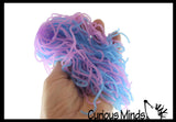 Spaghetti Sensory Ball - Stringy Noodle Fine Hair Stress Ball Fidget Toy
