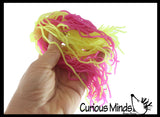 Spaghetti Sensory Ball - Stringy Noodle Fine Hair Stress Ball Fidget Toy