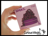 Speks SMALL MATTE TIN Crags Magnetic Putty Fidget - Mini Magnet Rocks - COLORED Ferrite