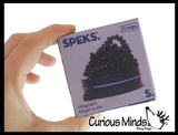 Speks SMALL MATTE TIN Crags Magnetic Putty Fidget - Mini Magnet Rocks - COLORED Ferrite
