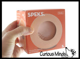 Speks Jumbo Gump - Sugar Maltose Thick Glue/Gel Syrup Molasses Stretch Ball - Ultra Squishy and Moldable Slow Rise Relaxing Sensory Fidget Stress Toy