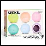 Speks MINI Gump - Sugar Maltose Thick Glue/Gel Syrup Molasses Stretch Ball - Ultra Squishy and Moldable Slow Rise Relaxing Sensory Fidget Stress Toy