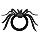 Spider Rings - Black Novelty Jewelry for Kids - Halloween Prize Toy Trick or Treat Favor