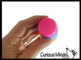 NEW - Spinning Rainbow Disc Tower Rotating Rings Fidget Toy - Soothing Sensory Moving Fidget for Classroom or Office Unique